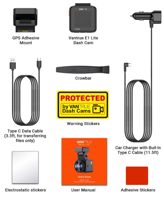 Best Dash Cams of 2026 — Protect Yourself on the Road vantrue e1 lite 1080p